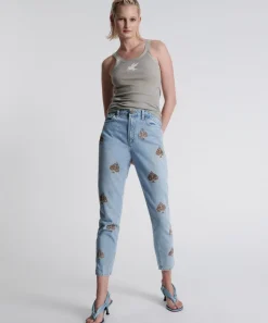 Denim Shorts|ONE TEASPOON Aced Legend High Waist Mom Fit Jeans