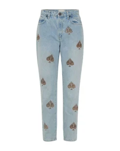 Denim Shorts|ONE TEASPOON Aced Legend High Waist Mom Fit Jeans