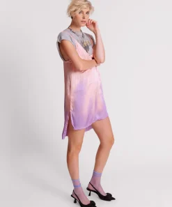 Mini Dresses|ONE TEASPOON Acid Candy Dip Dye Mini Slip Dress