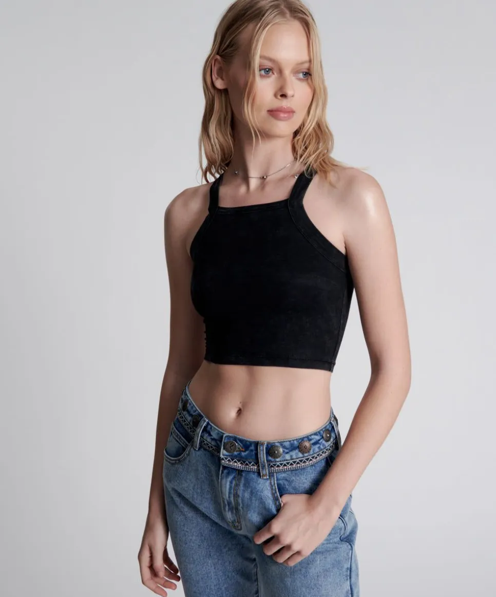 Tees & Tanks|ONE TEASPOON Acid Smile Rally Tank