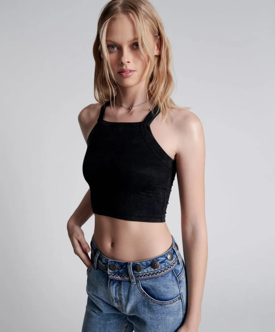 Tees & Tanks|ONE TEASPOON Acid Smile Rally Tank