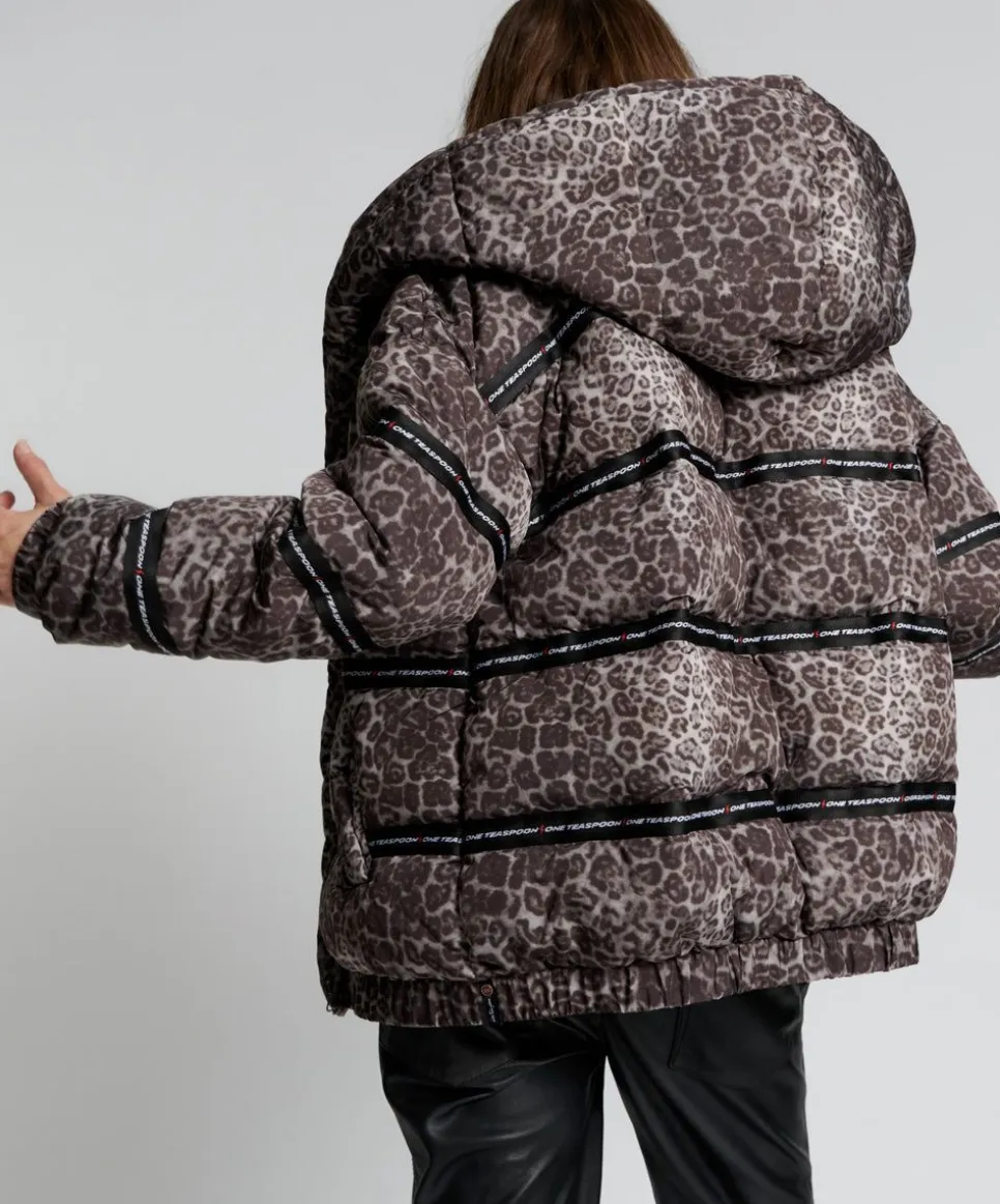 Puffa Jackets|ONE TEASPOON Addicted Animal Puffa Jacket
