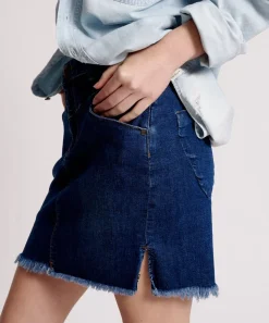 Denim Skirts|ONE TEASPOON Alabama Preacher High Waist Denim Skirt
