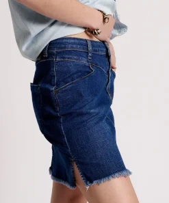 Denim Skirts|ONE TEASPOON Alabama Preacher High Waist Denim Skirt