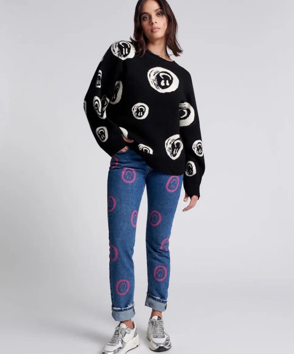 Denim Jeans|ONE TEASPOON All Smiles High Waist Awesome Baggies Denim Jeans