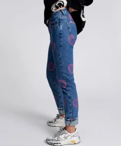 Denim Jeans|ONE TEASPOON All Smiles High Waist Awesome Baggies Denim Jeans