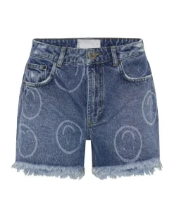 Denim Shorts|ONE TEASPOON All Smiles Legend High Waist Mom Fit Shorts