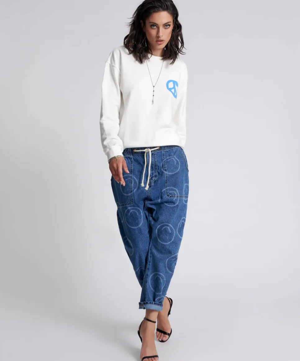 Denim Jeans|ONE TEASPOON All Smiles Shabby Kingpins Boyfriend Jeans