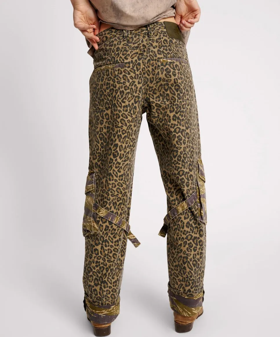 Denim Jeans|ONE TEASPOON Animal Camo Luna Utility Pants
