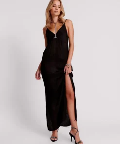 Midi & Maxi Dresses|ONE TEASPOON Animal Jaquard Maxi Slip Dress
