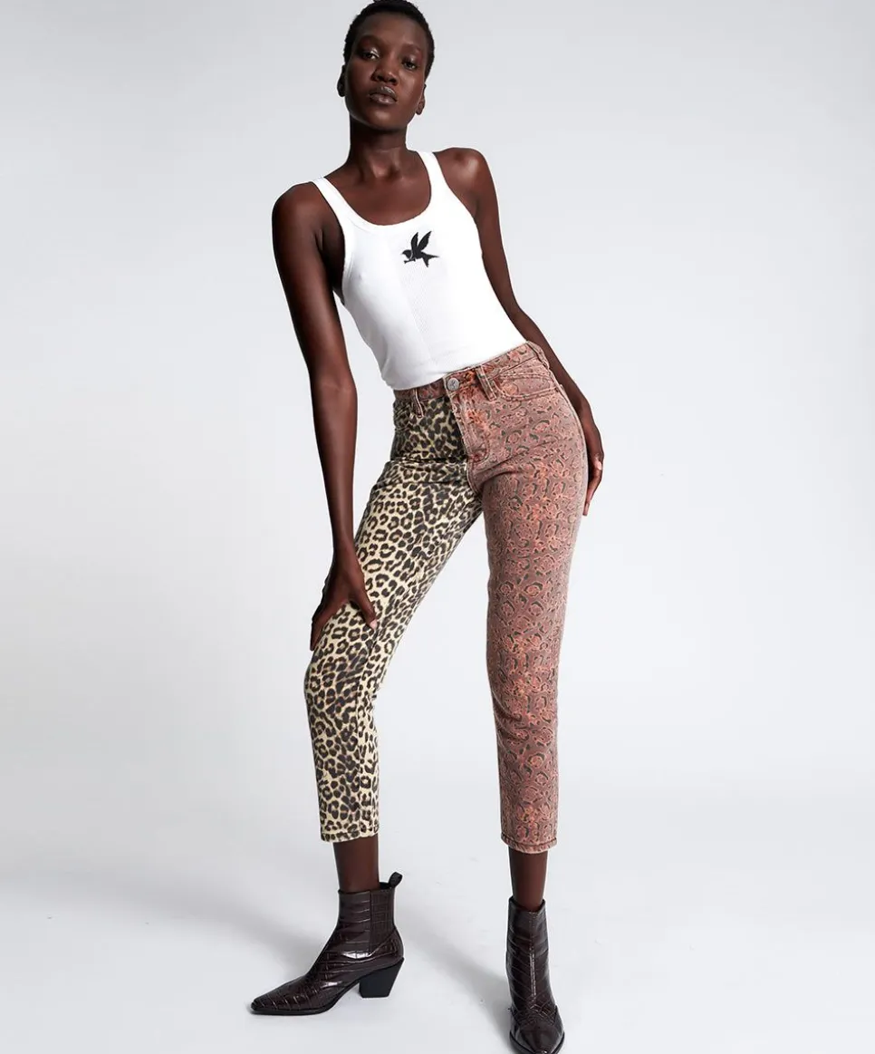 Denim Jeans|ONE TEASPOON Animal Saga Legend High Waist Mom Jeans