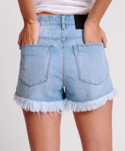 Denim Shorts|ONE TEASPOON Arctic Blue Bonitas High Waist Denim Shorts