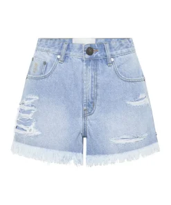 Denim Shorts|ONE TEASPOON Arctic Blue Bonitas High Waist Denim Shorts