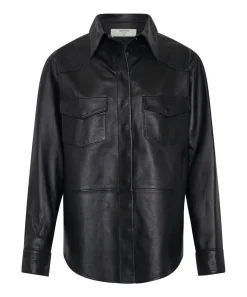 Leather Jackets|ONE TEASPOON Aria Leather Oversized Shacket