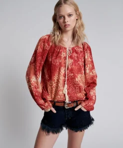 Tops|ONE TEASPOON Babylon Garden Minoan Top