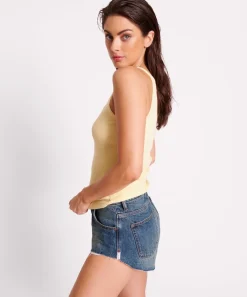 Tees & Tanks|ONE TEASPOON Banana Rib Singlet