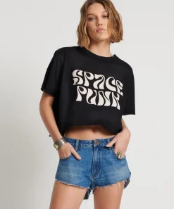 Denim Shorts|ONE TEASPOON Bay Blue The One Fitted Cheeky Denim Shorts