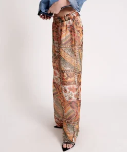 Bottoms|ONE TEASPOON Bazaar Paisley Palazzo Pants