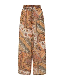 Bottoms|ONE TEASPOON Bazaar Paisley Palazzo Pants
