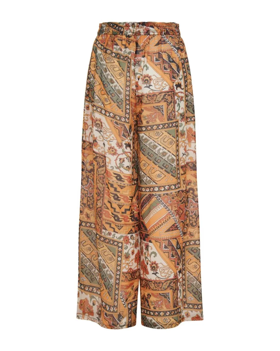Bottoms|ONE TEASPOON Bazaar Paisley Palazzo Pants