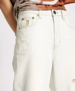 Denim Jeans|ONE TEASPOON Bel Air Billie Low Slung Straight Leg Mid Waist Denim Jeans