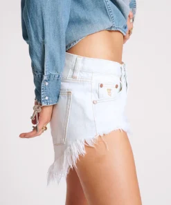Denim Shorts|ONE TEASPOON Bel Air Blue Bonitas Low Waist Denim Shorts