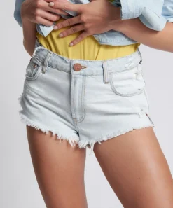 Denim Shorts|ONE TEASPOON Bel Air Blue The One Fitted Cheeky Denim Shorts