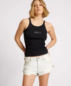 Denim Shorts|ONE TEASPOON Bel Air Stripe Bandits Low Waist Denim Shorts