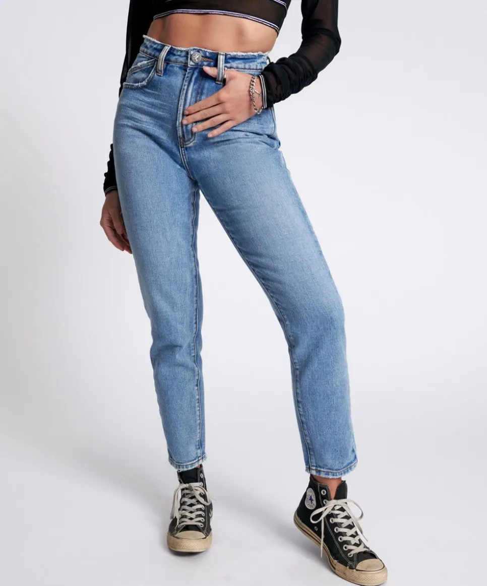 Denim Jeans|ONE TEASPOON Berlin Blue Legend High Waist Mom Jeans