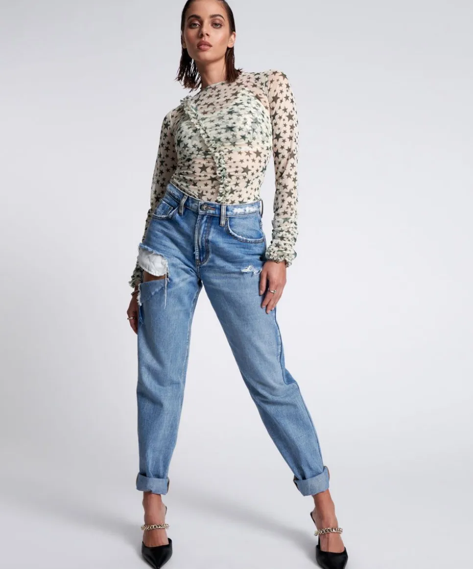 Denim Jeans|ONE TEASPOON Berlin Blue 1982S High Waist Balloon Jeans