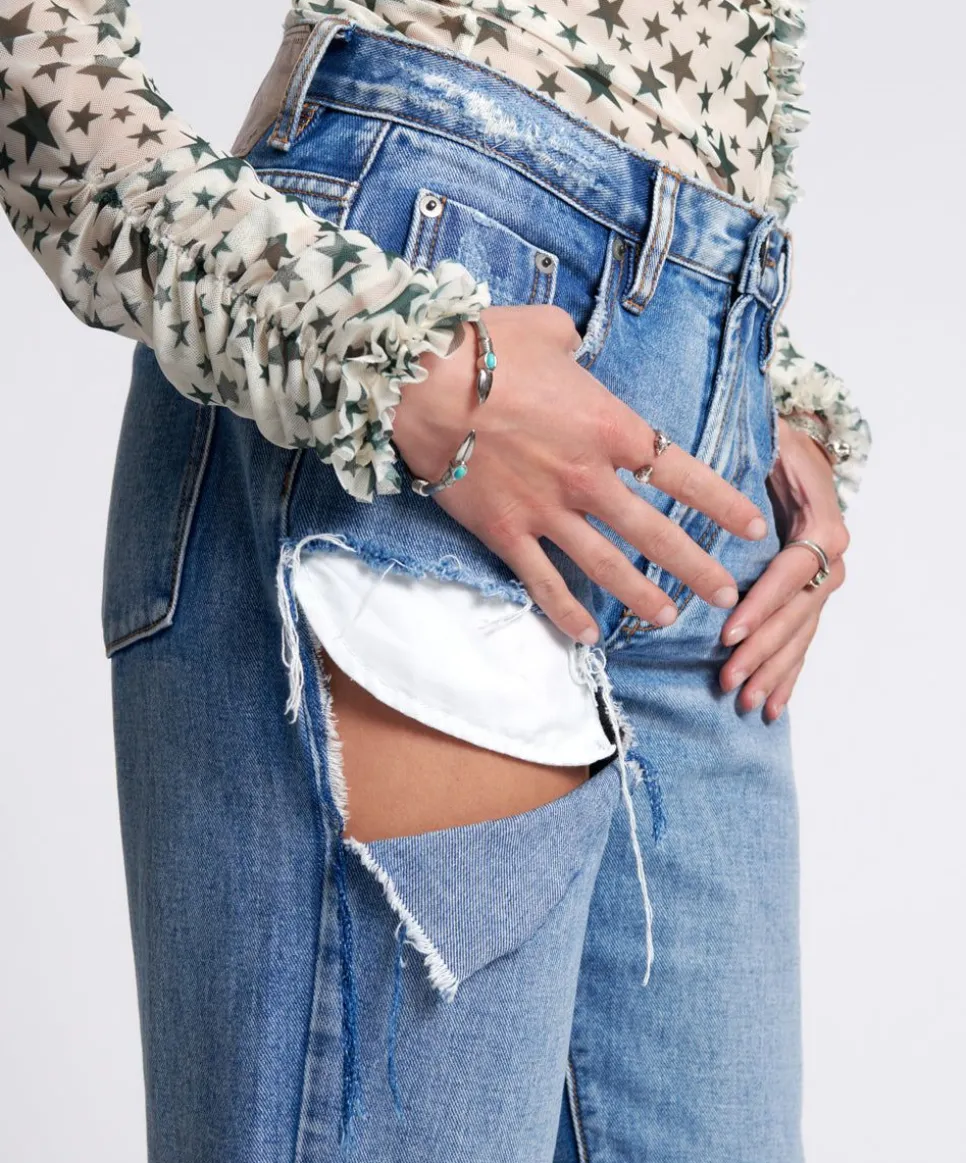 Denim Jeans|ONE TEASPOON Berlin Blue 1982S High Waist Balloon Jeans