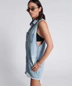 Midi & Maxi Dresses|ONE TEASPOON Best Blue Artiste Braxton Dress