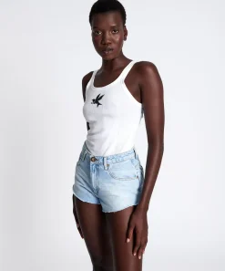 Denim Shorts|ONE TEASPOON Best Blue The One High Waist Shorts