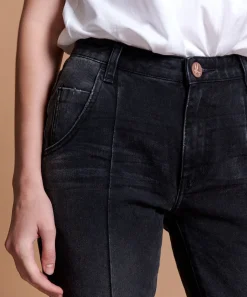 Denim Jeans|ONE TEASPOON Black Anchor Awesome Baggies Straight Leg Jeans