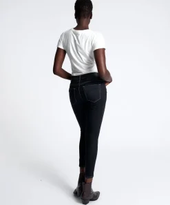 Denim Jeans|ONE TEASPOON Black Dawn Freebirds Ii High Waist Skinny Jeans