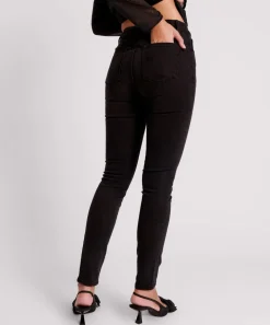 Denim Jeans|ONE TEASPOON Black Freebirds Ii High Waist Stretch Skinny Jeans