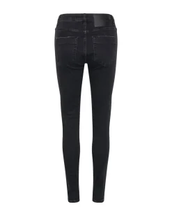 Denim Jeans|ONE TEASPOON Black Freebirds Ii Low Waist Skinny Jeans