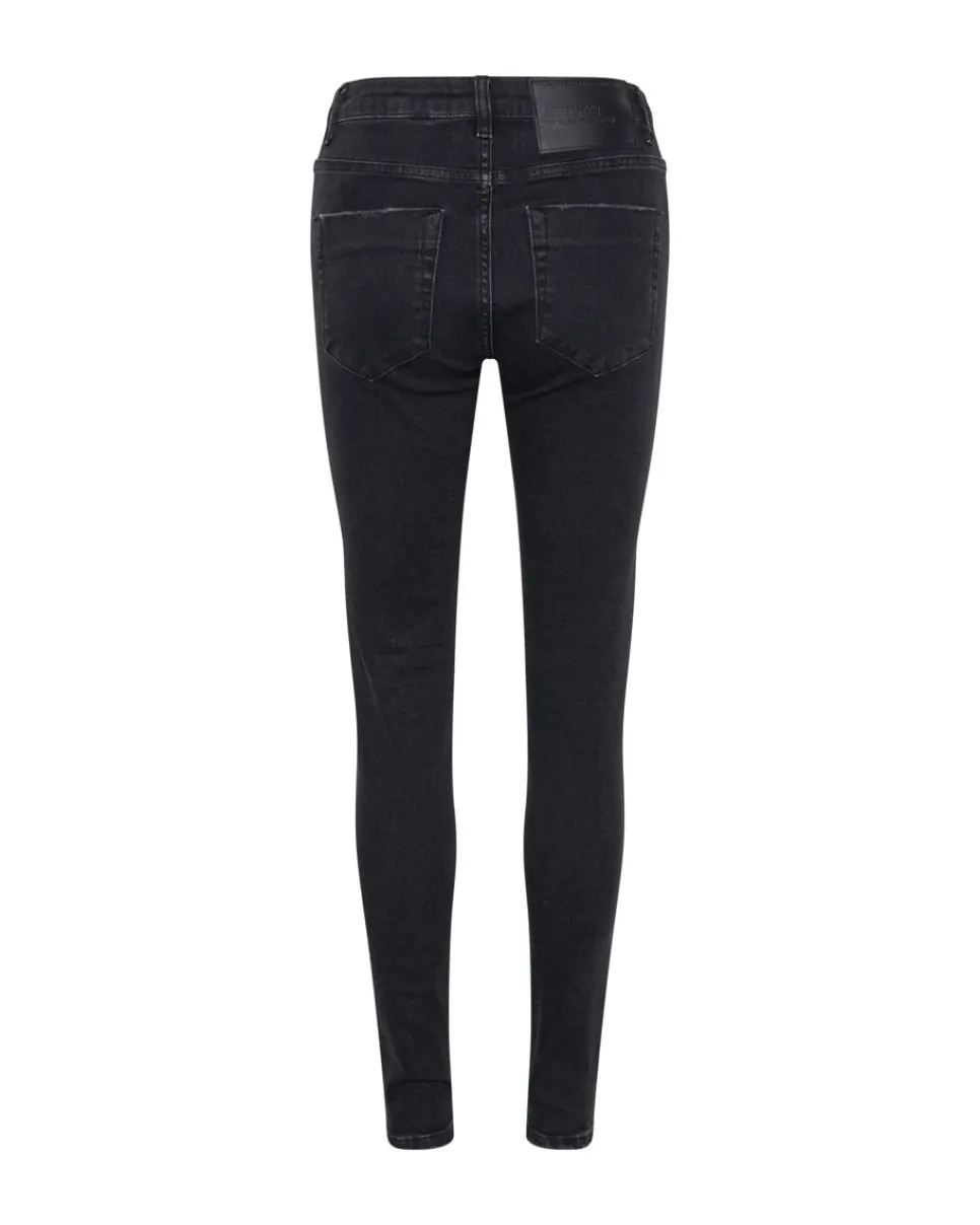 Denim Jeans|ONE TEASPOON Black Freebirds Ii Low Waist Skinny Jeans