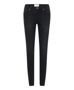 Denim Jeans|ONE TEASPOON Black Ink Freebirds Ii Low Waist Fitted Jeans