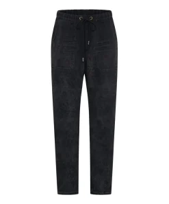 Denim Jeans|ONE TEASPOON Black Lace Shabbies Drawstring Boyfriend Jeans