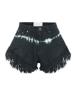 Denim Shorts|ONE TEASPOON Black Magic Scout High Waist Flippy Denim Shorts