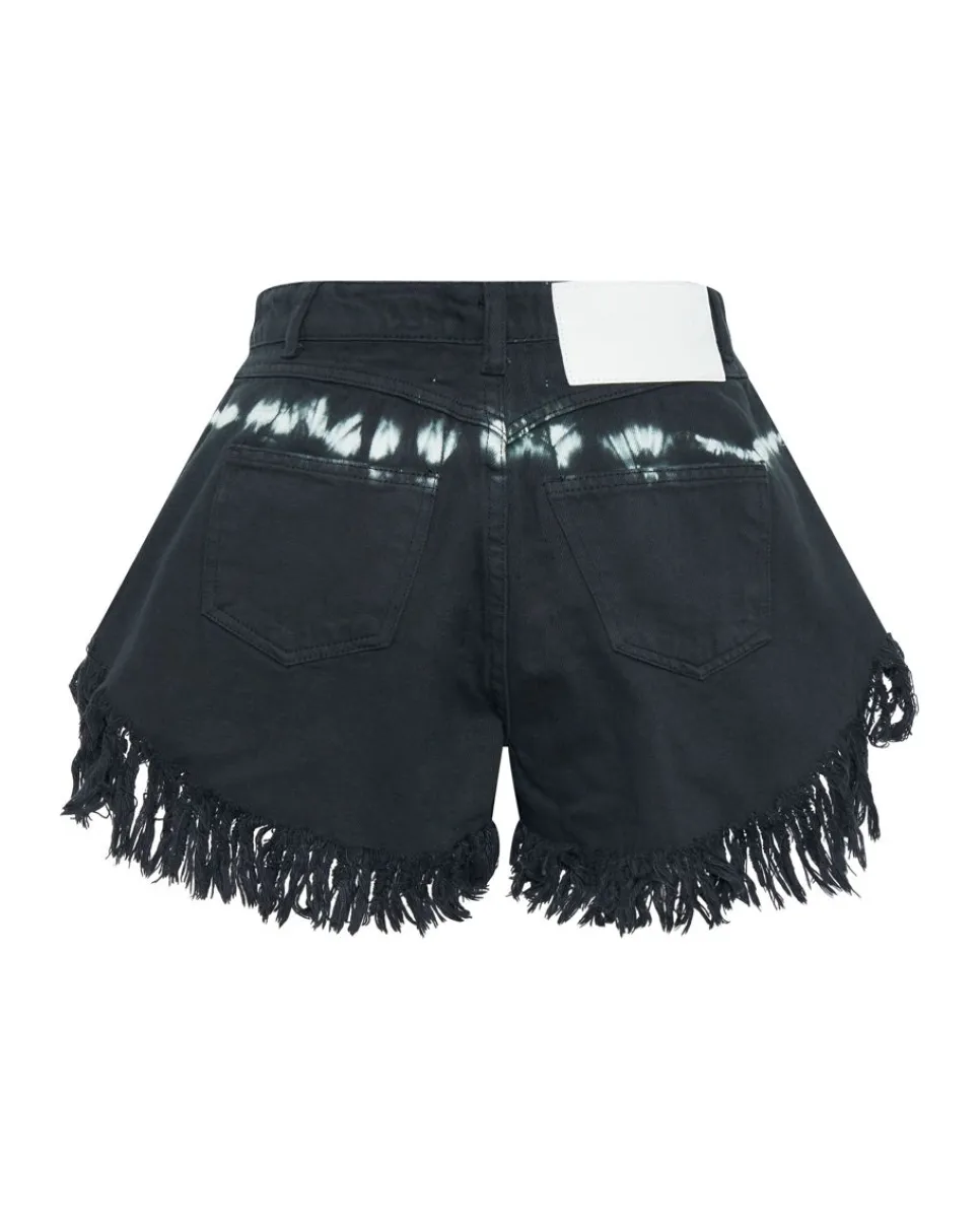 Denim Shorts|ONE TEASPOON Black Magic Scout High Waist Flippy Denim Shorts