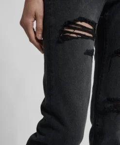 Denim Jeans|ONE TEASPOON Black Oak High Waist Awesome Baggie