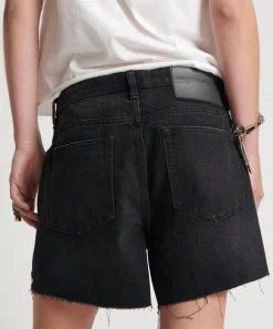 Denim Shorts|ONE TEASPOON Black Oak Super Relaxed Shaker Shorts