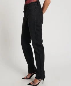 Denim Jeans|ONE TEASPOON Black Oak Truckers Mid Waist Straight Leg Jeans