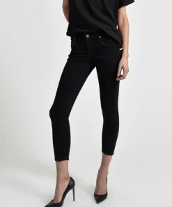 Denim Jeans|ONE TEASPOON Black Punk Freebirds Ii Low Waist Skinny Jeans