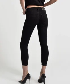 Denim Jeans|ONE TEASPOON Black Punk Freebirds Ii Low Waist Skinny Jeans