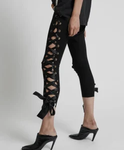 Bottoms|ONE TEASPOON Black Swan Pant
