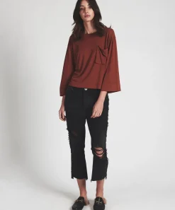 Denim Jeans|ONE TEASPOON Black Van Hooligans Low Waist Relaxed Straight Leg Jeans