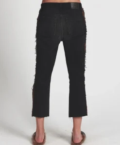 Denim Jeans|ONE TEASPOON Black Van Hooligans Low Waist Relaxed Straight Leg Jeans